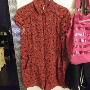 Free People floral romper.